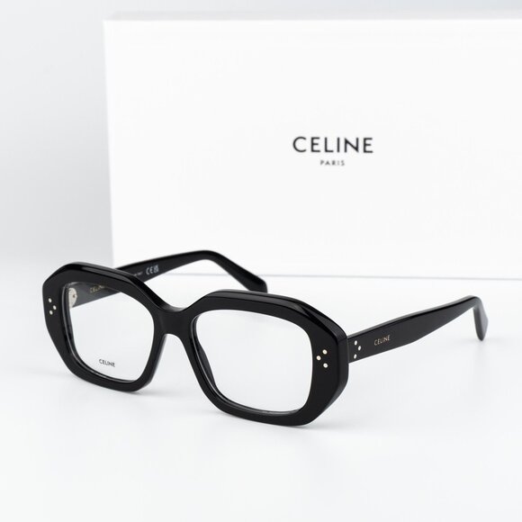 Celine 3 DOTS Women Eyeglasses Black Rectangle CL50156I 001 NEW AUTHENTIC - Picture 2 of 13
